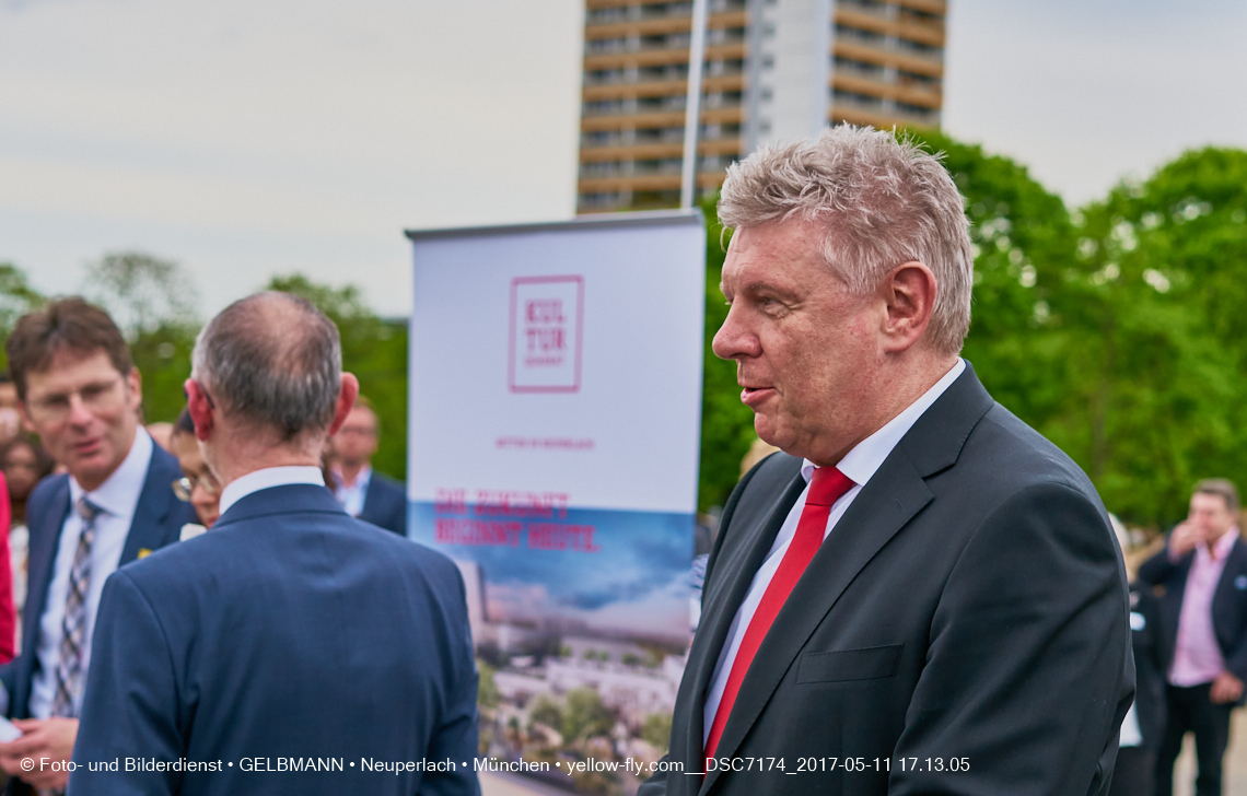 11. Mai 2017 - Grundsteinlegung für die LOGE und dem Kulturquadrat in Neuperlach